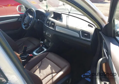 2015 Audi Q3 2.0T Premium Plus from USA, damaged, VIN WA1EFCFS9FR008689